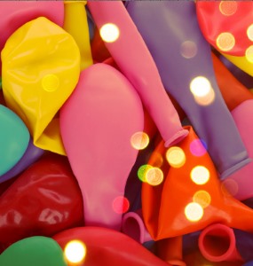 Balloons for a party
